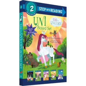 Random House USA Inc Uni The Unicorn Step Into Reading Boxed Set : Uni Brings Spring; Uni'S First Sleepover; Uni Goes To School; Uni Bakes A Cake; Uni And The Perfect Present