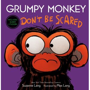 Random House USA Inc Grumpy Monkey Don'T Be Scared : Includes Scary Stickers