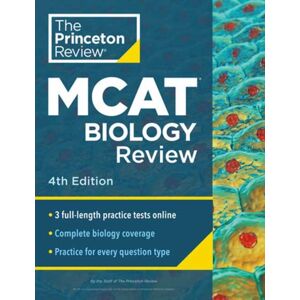 Random House USA Inc Princeton Review Mcat Biology Review, 4th Edition : Complete Content Prep + Practice Tests