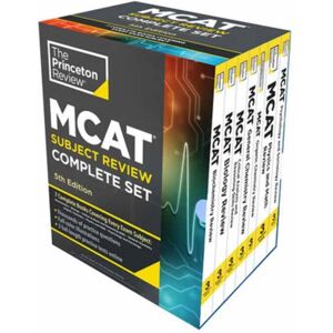 Random House USA Inc Princeton Review Mcat Subject Review Complete Box Set, 5th Edition : 7 Complete Books + 3 Online Practice Tests