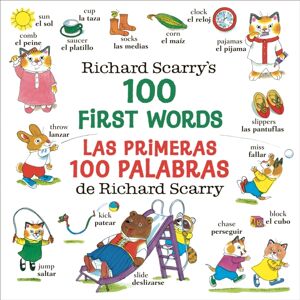 Random House USA Inc Richard Scarry'S 100 First Words/las Primeras 100 Palabras De Richard Scarry