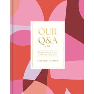 Random House USA Inc Our Q&a A Day (Hearts) : 3-Year Journal For 2 People