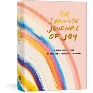 Random House USA Inc The 3-Minute Journal Of Joy : A Three-Year Record Of Each Day'S Memorable Moments