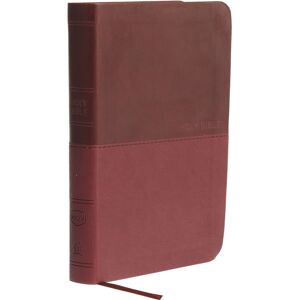 Thomas Nelson Publishers Nkjv, Thinline Bible, Compact, Leathersoft, Burgundy, Red Letter, Comfort Print : Holy Bible, King James Version