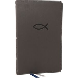 Thomas Nelson Publishers Nkjv, Thinline Bible Youth Edition, Leathersoft, Gray, Red Letter, Comfort Print : Holy Bible, King James Version