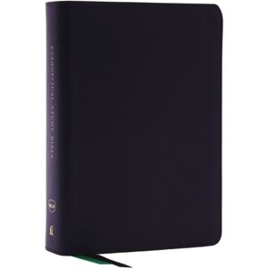 Thomas Nelson Publishers Evangelical Study Bible: Christ-Centered. Faith-Building. Mission-Focused. (Nkjv, Black Bonded Leather, Red Letter, Large Comfort Print)