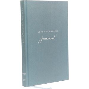 Thomas Nelson Publishers Love God Greatly Journal: A Soap Method Journal For Bible Study (Blue Cloth-Bound Hardcover)