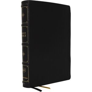 Thomas Nelson Publishers Kjv Holy Bible: Large Print Verse-By-Verse With Cross References, Black Leathersoft, Comfort Print: King James Version (Maclaren Series)