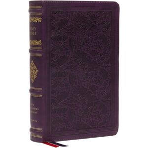 Thomas Nelson Publishers Nkjv, Personal Size Reference Bible, Sovereign Collection, Leathersoft, Purple, Red Letter, Thumb Indexed, Comfort Print : Holy Bible, King James Version