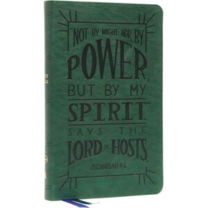 Thomas Nelson Publishers Nkjv, Thinline Youth Edition Bible, Verse Art Cover Collection, Leathersoft, Green, Red Letter, Comfort Print : Holy Bible, King James Version