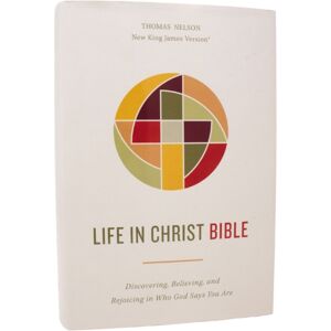 Thomas Nelson Publishers Life In Christ Bible: Discovering, Believing, And Rejoicing In Who God Says You Are (Nkjv, Hardcover, Red Letter, Comfort Print)