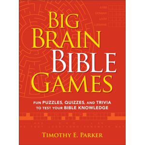 Baker Publishing Group Big Brain Bible Games – Fun Puzzles, Quizzes, And Trivia To Test Your Bible Knowledge