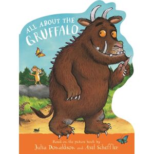 Pan Macmillan All About The Gruffalo : A Shaped Board Book, Perfect For Little Paws!