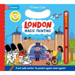 Pan Macmillan London Magic Painting : Just Add Water To Paint Again And Again!