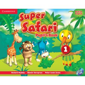 Cambridge University Press Super Safari Level 1 Pupil'S Book With Dvd-Rom