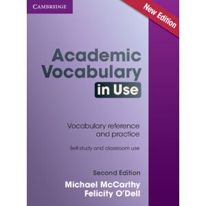 Cambridge University Press Academic Vocabulary In Use Edition With Answers