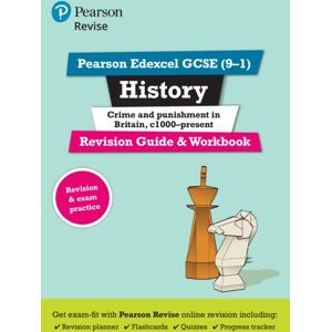 Pearson Education Limited Pearson Revise Edexcel Gcse History Crime And Punishment Revision Guide And Workbook Incl. Online Revision And Quizzes - For 2026, 2027 Exams