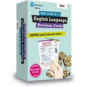Pearson Education Limited Pearson Revise Aqa Gcse English Language Revision Cards - For 2026, 2027 Exams