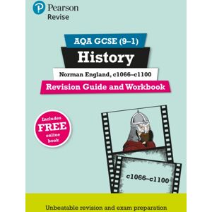 Pearson Education Limited Pearson Revise Aqa Gcse History Norman England, C1066-C1100 Revision Guide And Workbook Incl. Online Revision And Quizzes - For 2025 And 2026 Exams