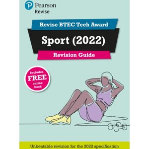 Pearson Education Limited Pearson Revise Btec 2022 Tech Award Sport Revision Guide Inc Online Edition - For 2026, 2027 Exams