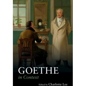 Cambridge University Press Goethe In Context