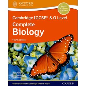 Oxford University Press Cambridge Igcse® & O Level Complete Biology: Student Book Fourth Edition