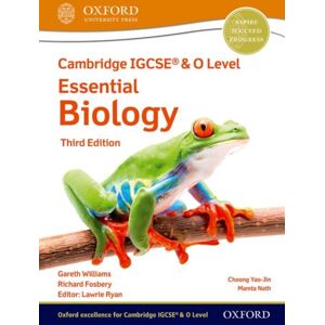 Oxford University Press Cambridge Igcse® & O Level Essential Biology: Student Book Third Edition