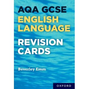 Oxford University Press Aqa Gcse English Language Revision Cards