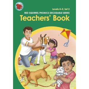 Capstone Global Library Ltd Red Squirrel Phonics Teachers' Book Level 4 Set 2 And Level 5 Sets 2a, 2b And 2c