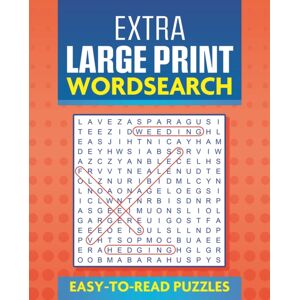 Arcturus Publishing Ltd Extra Large Print Wordsearch : Easy To Read Puzzles