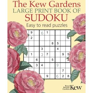 Arcturus Publishing Ltd The Kew Gardens Large Print Book Of Sudoku