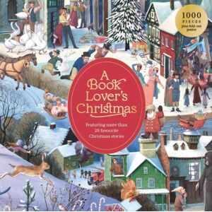 Orion Publishing Co A Book Lover'S Christmas : A 1000-Piece Jigsaw Puzzle