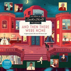 Orion Publishing Co The World Of Agatha Christie: And Then There Were None : A 1000-Piece Jigsaw Puzzle Illustrated By Ruby Ash