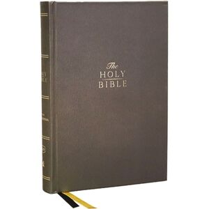 Thomas Nelson Publishers Kjv Holy Bible With Apocrypha And 73,000 Center-Column Cross References, Hardcover, Red Letter, Comfort Print: King James Version