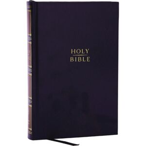 Thomas Nelson Publishers Kjv Holy Bible: Compact Bible With 43,000 Center-Column Cross References, Black Hardcover, Red Letter, Comfort Print: King James Version