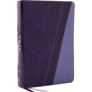 Thomas Nelson Publishers Nkjv Study Bible, Leathersoft, Purple, Full-Color, Thumb Indexed, Comfort Print : The Complete Resource For Studying God’s Word