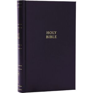 Thomas Nelson Publishers Nkjv Personal Size Large Print Bible With 43,000 Cross References, Black Hardcover, Red Letter, Comfort Print