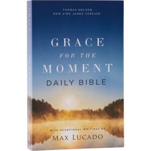 Thomas Nelson Publishers Nkjv, Grace For The Moment Daily Bible, Softcover, Comfort Print