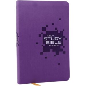 Thomas Nelson Publishers Nkjv Study Bible For Kids, Purple Leathersoft: The Premier Study Bible For Kids
