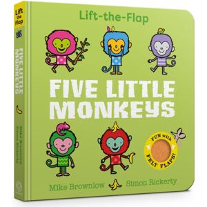 Hachette Children's Group Five Little Monkeys : Lift-The-Flap