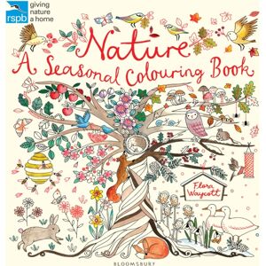 Bloomsbury Publishing PLC Rspb Nature: A Seasonal Colouring Book