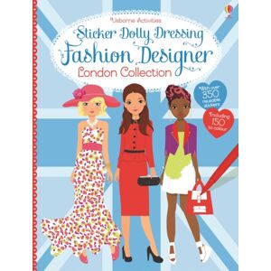 Usborne Publishing Ltd Sticker Dolly Dressing Fashion Designer London Collection