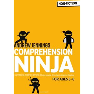 Bloomsbury Publishing PLC Comprehension Ninja For Ages 5-6: Non-Fiction : Comprehension Worksheets For Year 1