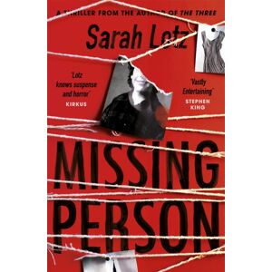Hodder & Stoughton Missing Person : 'I Can Feel Sorry Sometimes When A Books Ends. Missing Person Was One Of Those Books' - Stephen King