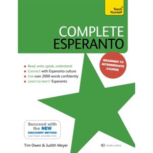 Hodder & Stoughton General Division Complete Esperanto : Learn To Read, Write, Speak And Understand Esperanto
