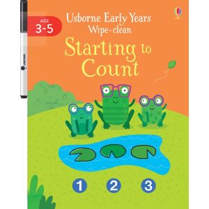 Usborne Publishing Ltd Early Years Wipe-Clean Starting To Count