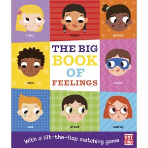 Hachette Children's Group The Big Book Of Feelings : A Board Book With A Lift-The-Flap Matching Game