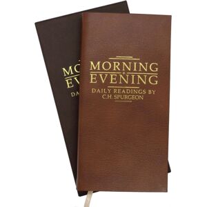 Christian Focus Publications Ltd Morning And Evening Tan Leather : Daily Readings By C. H. Spurgeon