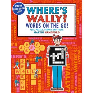 Walker Books Ltd Where'S Wally? Words On The Go! Play, Puzzle, Search And Solve : Screen-Free Boredom-Busting Fun For Boys And Girls Aged 5 And Up