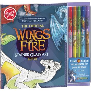 Scholastic US Wings Of Fire Stained Glass Art Book